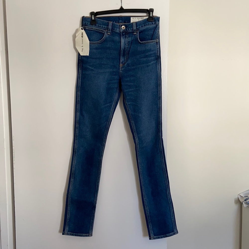 Rag and Bone High Waisted Skinny Jean